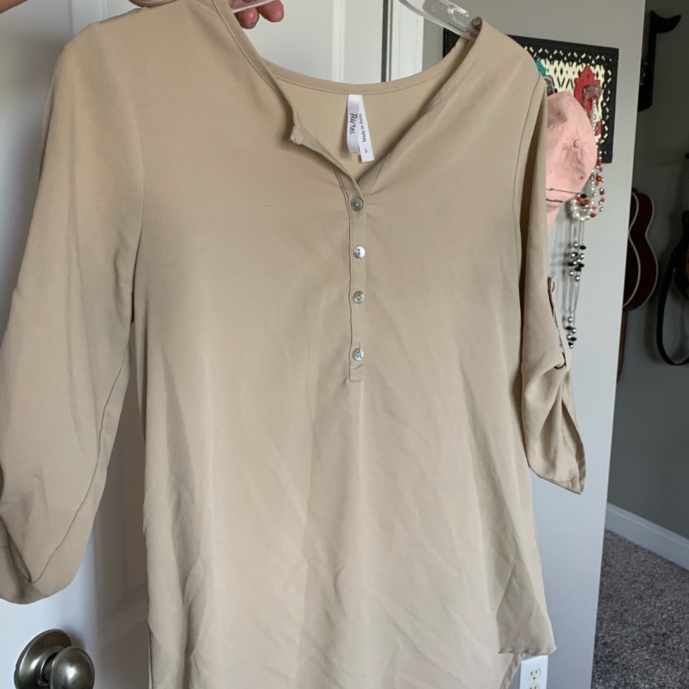 Brown blouse